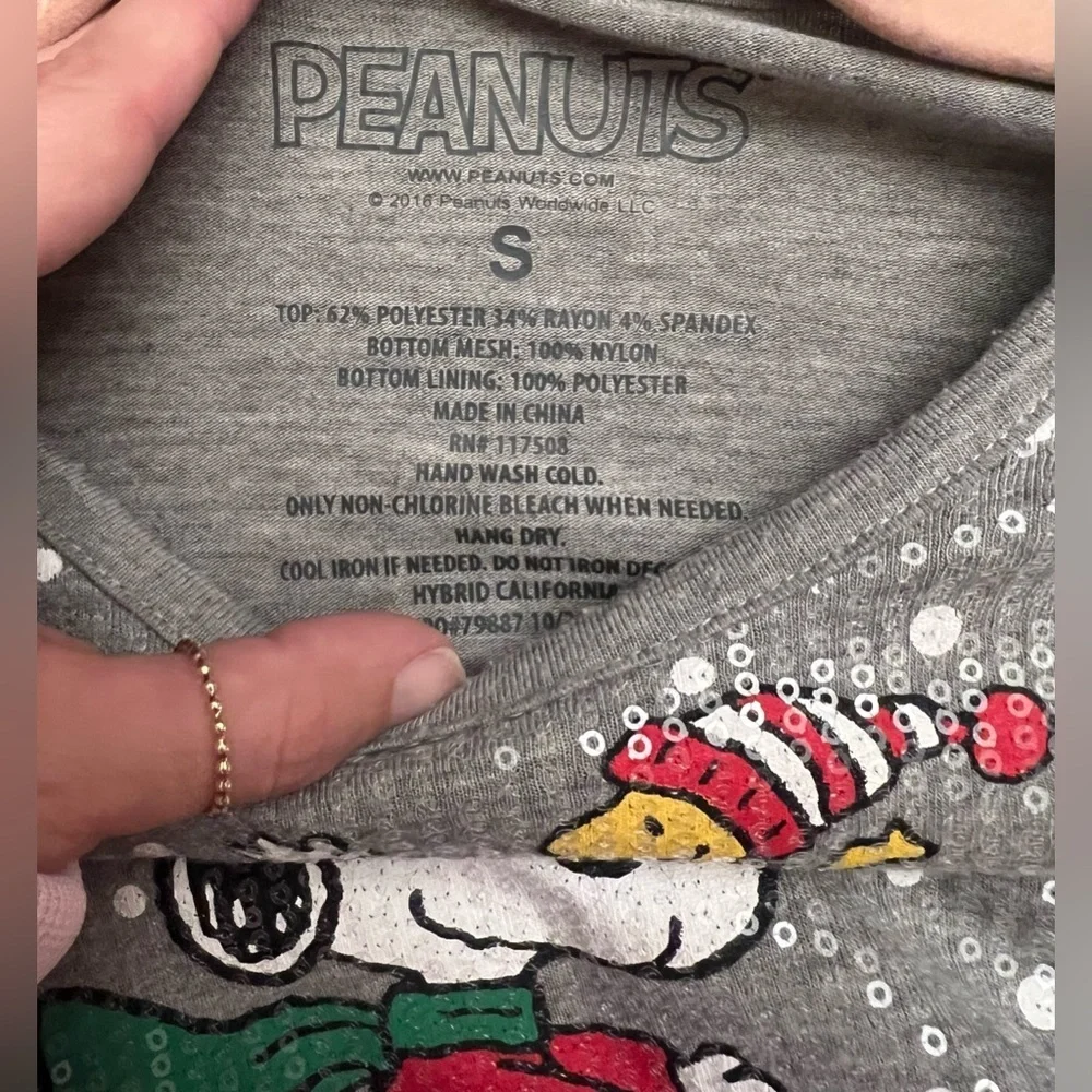 ❤️ Girl’s Peanuts Snoopy Christmas Dress - Cinderella Style